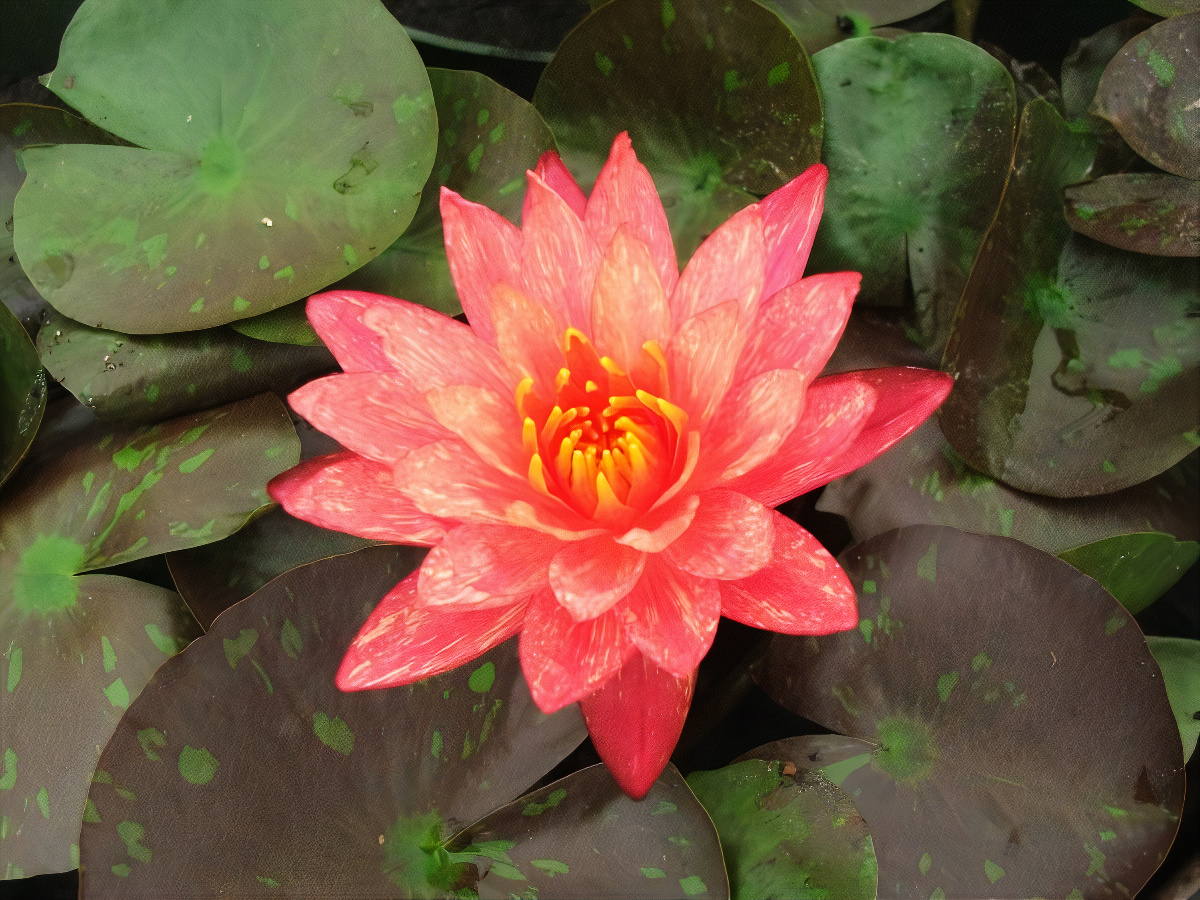 Wanvisa Peach Hardy Water Lily - Dragonfly Aquatics